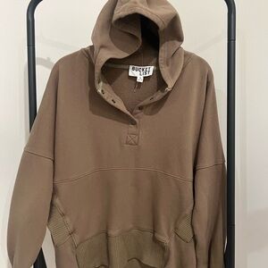 BUCKETLIST Tan Pullover Hoodie